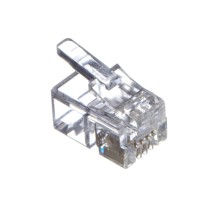 Коннектор RJ-9 Netko NC-RJ-9- (4p4c) 100 штук (51034) NC-RJ-9-(4P4C)