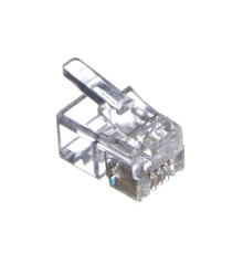 Коннектор RJ-9 Netko NC-RJ-9- (4p4c) 100 штук (51034) NC-RJ-9-(4P4C)