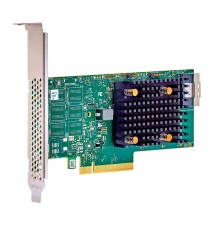 HBA-адаптер Broadcom SAS 9500-8i SGL (05-50077-03) PCIe v4 x8 LP, Tri-Mode SAS/SATA/NVMe 12G HBA, 8port(1*int SFF8654), 3808 IOC, RTL {5} (007509) (id 26202)