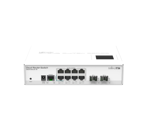 Коммутатор MikroTik CRS210-8G-2S+IN