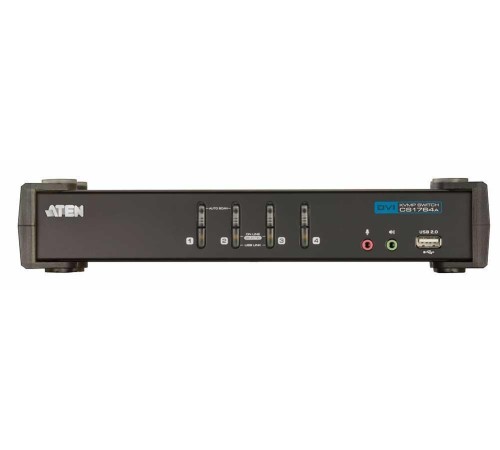 Настольный KVM Переключатель Aten CS1764A / CS1764A-AT-G