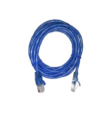 Патч-корд UTP4 cat 5e 3,0м ВС LSZH синий литой коннектор Netko Optima N.BC.UTP.5e-3.0m-5-lszh (67623)