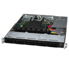 Серверная платформа Supermicro CloudDC A+ Server 1U 1115CS-TNR 1xGenoa 9004 / noDIMM(12)/ 10x2,5