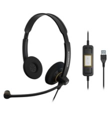 Проводная гарнитура EPOS SC60 Duo USB ML (PN: 1000551)