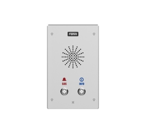 Fanvil i16S-02P интерком, накладной, внешний, IP65, IK10, 2 кнопки Fanvil i16S-02P интерком, накладной, внешний, IP65, IK10, 2 кнопки