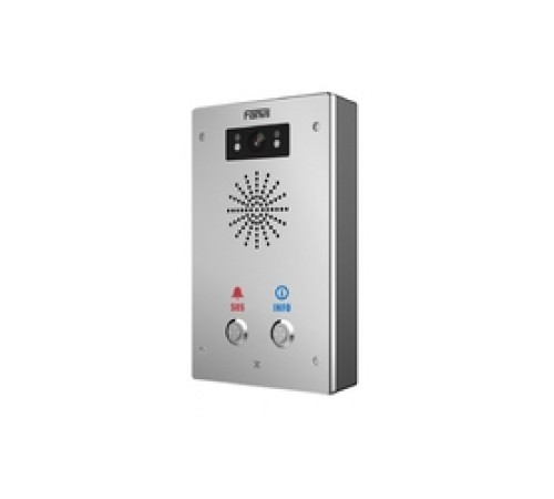 Fanvil i16SV-02P интерком, накладной, внешний, IP65, IK10, 2 кнопки Fanvil i16SV-02P интерком, накладной, внешний, IP65, IK10, 2 кнопки