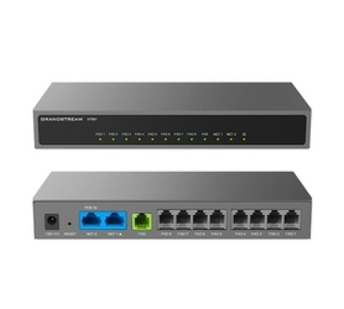 VoIP-адаптер HT881 (1 FXS, 8 FXO) VoIP-адаптер HT881 (1 FXS, 8 FXO)