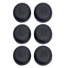 Подушечки / Амбушюры для моделей Evolve 2 40/65 (черный цвет), 3 пары Jabra Ear Cushions for Evolve2 40/65, 6pcs,Black (PN: 14101-77)