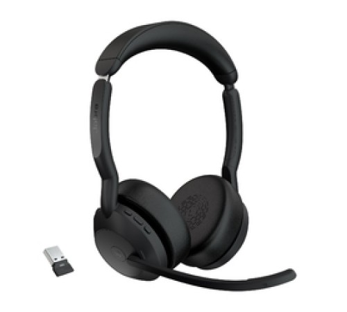 Jabra Evolve2 55 [25599-999-999] - Гарнитура, Link380a MS Stereo