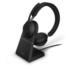 Беспроводная гарнитура Jabra Evolve2 65, Link380a MS Stereo Stand Black (PN: 26599-999-989)