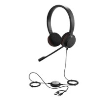 Проводная гарнитура Jabra Evolve 20, Stereo MS, USB C/A adapter (PN: 4999-823-169)
