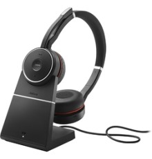 Беспроводная гарнитура Jabra Evolve 75 SE, Link380a MS Stereo Stand (PN: 7599-842-199)