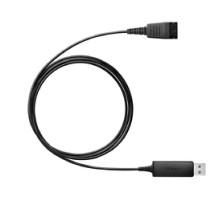 Адаптер  QD на USB, соединение для подключения проводных QD-гарнитур Jabra LINK 230 (PN: 230-09)