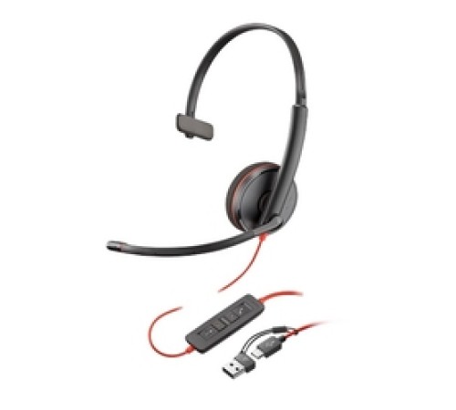 Plantronics BlackWire C3210 USB-C/A (8X214AA) Plantronics BlackWire C3210 USB-C/A (8X214AA)