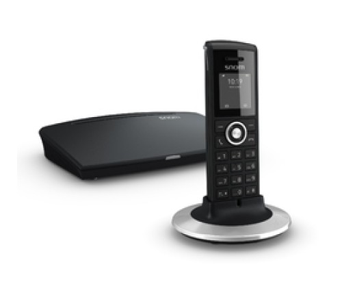 SNOM M325 DECT Комплект: M300 Одностотовая базовая станция DECT + M25  Офисный беспроводной DECT телефон