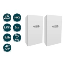 WI-CPE111-KIT комплект из двух преднастроенных точек доступа 802.11b/g/n 2,4ГГц до 300Мбит/с