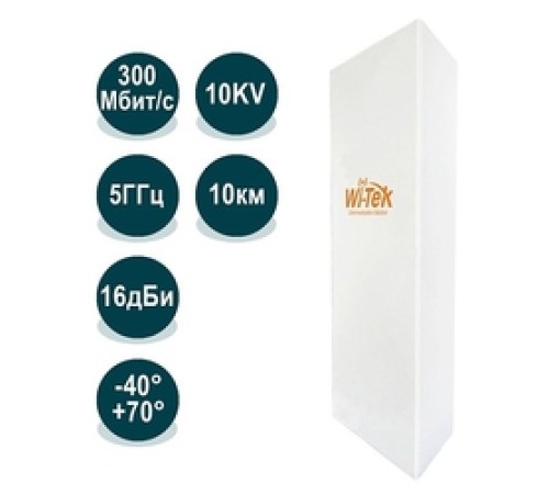 WI-CPE515 Точка доступа наружная 802.11a/n 5ГГц до 300Мбит/c WI-CPE515 Точка доступа наружная 802.11a/n 5ГГц до 300Мбит/c