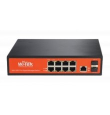 WI-MS310GF, Коммутатор управляемый L2, порты 8 100/1000Base-TX  + 2 SFP