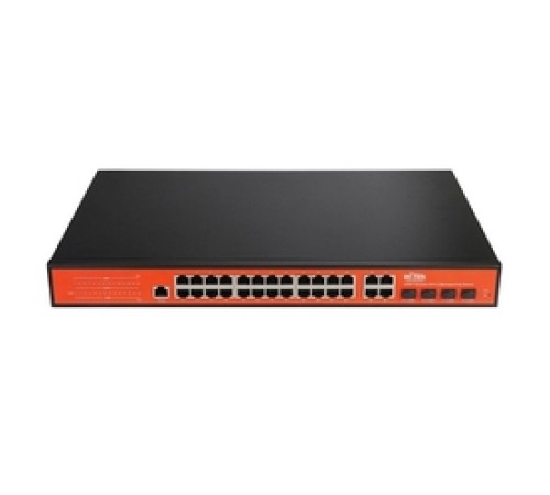 WI-PMS328GF, Коммутатор управляемый L2 PoE 400Вт, порты 24 PoE GE + 4 Combo GE/SFP WI-PMS328GF, Коммутатор управляемый L2 PoE 400Вт, порты 24 PoE GE + 4 Combo GE/SFP