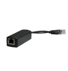 WI-POE11S-48V, Сплиттер PoE, совместим с 802.3af/at ,1FE PoE-in, 1FE out, DC 12В out