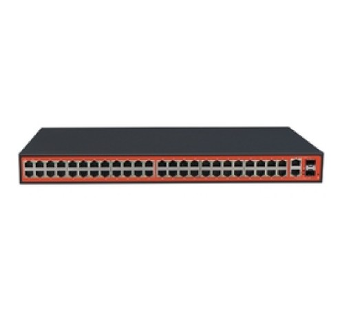 WI-PS150GF, Коммутатор неуправляемый PoE 700Вт, порты 48 PoE FE + 2 Combo GE/SFP WI-PS150GF, Коммутатор неуправляемый PoE 700Вт, порты 48 PoE FE + 2 Combo GE/SFP