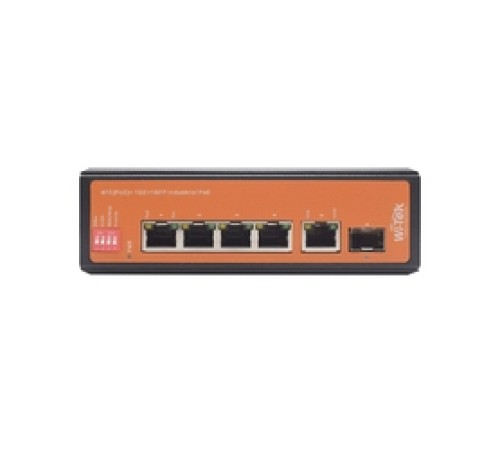 WI-PS206GF-I Промышленный неуправляемый коммутатор 4 PoE портов 100Base-T + 1 1000Base-T + 1 SFP WI-PS206GF-I Промышленный неуправляемый коммутатор 4 PoE портов 100Base-T + 1 1000Base-T + 1 SFP