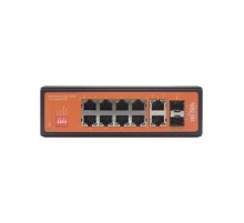 WI-PS212GF-I Промышленный неуправляемый коммутатор 8 PoE портов 100Base-T + 2 1000Base-T + 2 SFP