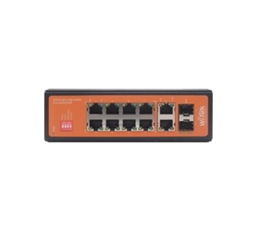 WI-PS212GF-I Промышленный неуправляемый коммутатор 8 PoE портов 100Base-T + 2 1000Base-T + 2 SFP WI-PS212GF-I Промышленный неуправляемый коммутатор 8 PoE портов 100Base-T + 2 1000Base-T + 2 SFP