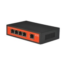 WI-PS305G, Коммутатор неуправляемый PoE 65Вт, порты 4 PoE GE + 2GE, режим VLAN, Watchdog, HiPoE