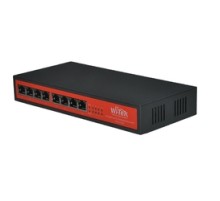 WI-PS308G, Коммутатор неуправляемый PoE 120Вт, порты 8 PoE GE + 2GE, Watchdog, HiPoE