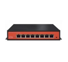 WI-PS308GH, Коммутатор неуправляемый PoE 65Вт, 7 портов 802.3at/af, 1 порт 802.3bt