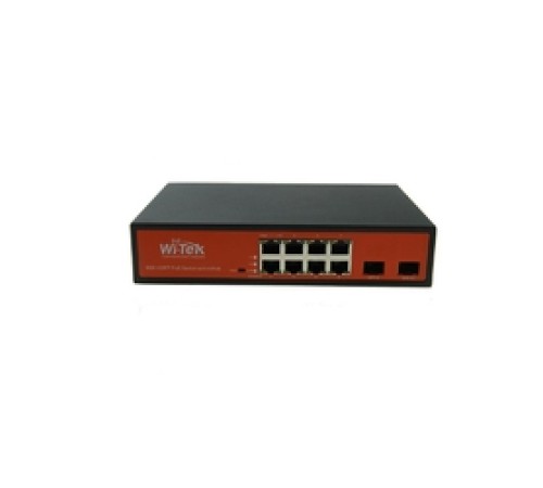 WI-PS310GF, Коммутатор неуправляемый PoE 150Вт, порты 8 PoE GE + 2SFP, режим VLAN WI-PS310GF, Коммутатор неуправляемый PoE 150Вт, порты 8 PoE GE + 2SFP, режим VLAN