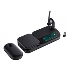 BH71 Workstation Pro, Беспроводная Bluetooth, Шумоподав,Зарядка Qi,Дисплей 3'',USB-хаб,зарядный кейс