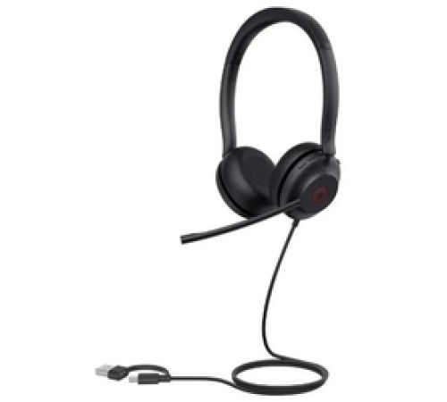 Yealink UH35 Dual UC USB-C/A - Проводная гарнитура USB, стерео Yealink UH35 Dual UC USB-C/A - Проводная гарнитура USB, стерео