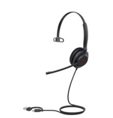 UH35 Mono UC USB-C/A Моно, Проводная, HD звук, шумоподавление, LED-индикатор, USB-C/A