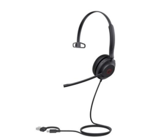 UH35 Mono UC USB-C/A Моно, Проводная, HD звук, шумоподавление, LED-индикатор, USB-C/A