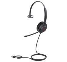 UH37 Mono UC USB-C/A Моно, Проводная, HD звук, шумоподавление, LED-индикатор, USB-C/A