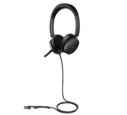 UH48 Dual UC USB-C/A, Проводная, HD звук, Шумоподавление ANC, LED-индикатор, USB-C/A