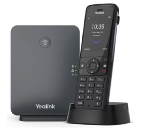 Yealink W78P - Комплект, терминал DECT W70B + телефон W78H Yealink W78P - Комплект, терминал DECT W70B + телефон W78H