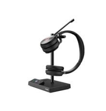 WH62 Dual Teams Дуо, Беспроводная, HD звук, 160м DECT, Шумоподав, USB-хаб