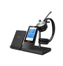 WH66 Dual Teams Дуо, Беспроводная, HD звук, 160м DECT, Шумоподав, Дисплей 4'', USB-хаб, Bluetooth