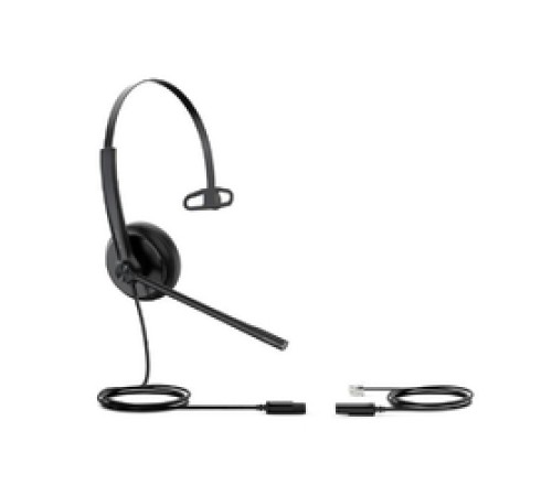 Yealink YHS34 Mono Моно, Проводная, HD звук, QD, RJ9 Головная гарнитура Yealink YHS34 Mono Моно, Проводная, HD звук, QD, RJ9 Головная гарнитура