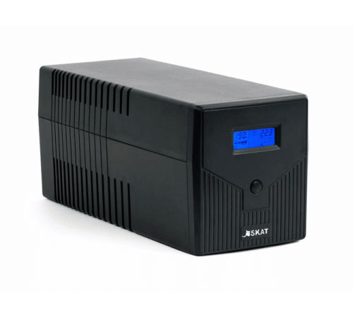 SKAT-UPS 1000/600 ИБП 220В 600Вт 2 АКБ 7Ач внутр. меандр. стабилизация напряжения
