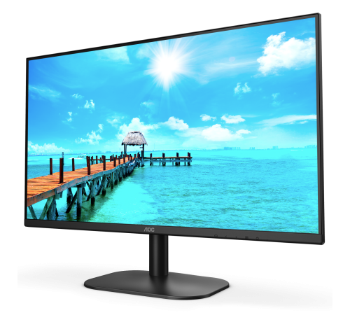 Монитор LCD 27'' [16:9] 1920х1080(FHD) IPS, nonGLARE, 250cd/m2, H178°/V178°, 1000:1, 20M:1, 16.7M, 4ms, VGA, HDMI, Tilt, 3Y, Black