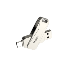 Флеш-накопитель Netac U782C USB3.0+TypeC Dual Flash Drive 128GB