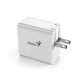 Зарядное устройство PD-65AC мощностью 65 Вт,порты USB-C и USB-A