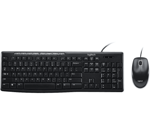 Комплект проводной Logitech MK200 (клавиатура+мышь) Комплект проводной Logitech MK200 (клавиатура+мышь)