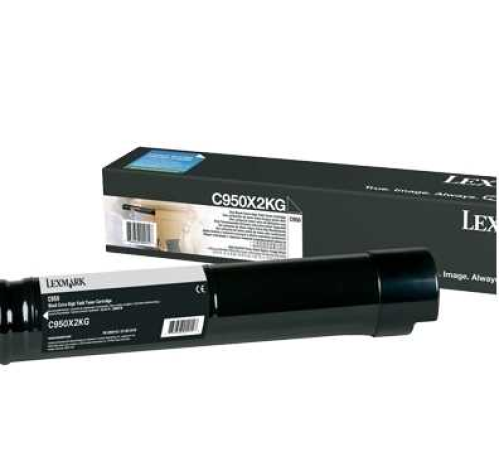 Картридж сверхвысокой емкости с черным тонером для C950de, C950 38K Black Toner Cartridge