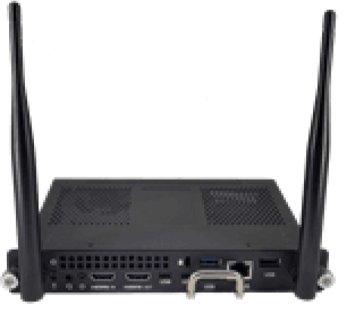 Модульный ПК Haitech  для панелей с OPS (I5 9300H/8GB/256GB SSD) PDP, черный