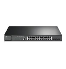 TP-Link SG3428MP Управляемый коммутатор JetStream уровня 2+ с 24 гигабитными портами PoE+ и 4 портами SFP PROJ